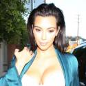 Kim Kardashian Tapes An Appearance On <em>Jimmy Kimmel Live</em>