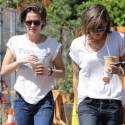 Kristen Stewart Grabs Coffee With Her BFF