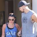 Lea Michele And Her Beau Matthew Paetz Get Lunch