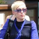 Miley Cyrus Lunches In A Super Strange Outfit