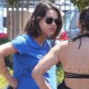 Mila Kunis Takes Her Baby Bump To Pilates