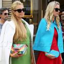 Paris And Nikki Hilton Coordinate In Paris