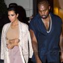 Kim Kardashian And Kanye West Step Out In Paris