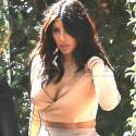 Kim Kardashian Is Busting Out Of Her Top On Labor Day