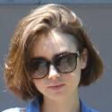 Lily Collins Hangs Out Around Beverly Hills