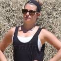 Lea Michele Blows Off Steam On A Hike
