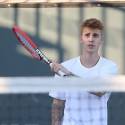 Justin Bieber Goes Ballin' On The Tennis Court
