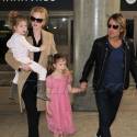 Nicole Kidman And Keith Urban Land At LAX After Her Father's Funeral