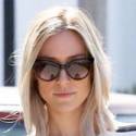 Kristin Cavallari Looks Adorable In Striped Dress For Lunch