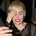 Miley Cyrus Parties Hard At The Roxy