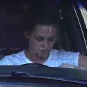Kristen Stewart Loads Up At The ATM