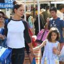 Katie Holmes Takes Daughter Suri Shopping