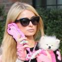 Paris Hilton Keeps It Moving In NYC