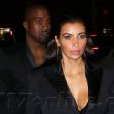 Kim And Kanye Coordinate In The Big Apple