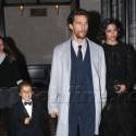 Matthew McConaughey And His Brood Arrive At Interstellar Premiere