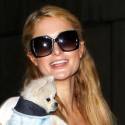 Paris Hilton Wears Marilyn Monroe T-Shirt At LAX