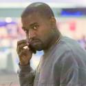 Kanye West Flies Out Of LAX