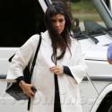 Khloe, Kourtney And Kendall Bundle Up For Dinner Out