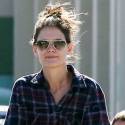 Katie Holmes And Suri Pick Up A Pink Tree At Target