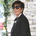 Kris Jenner Is A Leather Lady Who Lunches