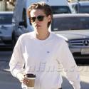 Kristen Stewart And Her Lady Friend Grab Their Daily Coffee