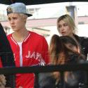Justin Bieber And Hailey Baldwin Grab Lunch At Urth Caffe