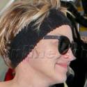 Sharon Stone Covers Up Unsightly Scar With A Headband