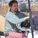 Matt Bellamy Cruises Around The 'Bu In His Oversize Golf Cart