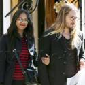 Zoe Saldana And Hubby Marco Perego Shop At Bel Bambini