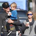 Reese Witherspoon Grabs Coffee With Her Cute Family