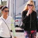 Eva Longoria And Melanie Griffith Go Shopping In Spandex