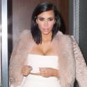 Ice Queen Kim Kardashan Is In WInter White And Fur