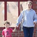 Natalie Portman Spends Time With Her Son Aleph