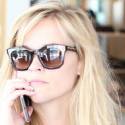 Reese Witherspoon Wears An Adorable Heart Sweater