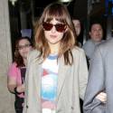 Dakota Johnson Lands In Los Angeles
