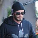 David Beckham Works Out At Soul Cycle