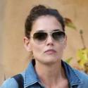 Katie Holmes Looks Cute And Casual To Visit A Girlfriend In L.A.