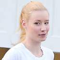 Iggy Azalea Chills Out At Music Studio