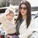 Kourtney Kardashian Is A Mom On The Go As Scott Travels