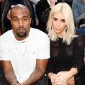 Kimye Attends Louis Vuitton Fashion Show