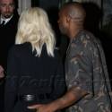 Kim And Kanye Get Handsy Before Dinner