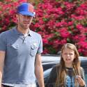 Chris Martin Spends The Day With Daughter Apple