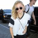 Chloe Moretz Leaves For Paris