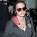 Kristen Stewart Looks Bummed At The Airport