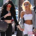 Kylie Jenner Pairs Basic Black With Pricey Accessories