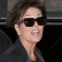 Kris Jenner Flees The Big Apple In Her Black Tie Gear