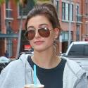 Hailey Baldwin Shows Off Her Hickey