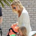 Kate Hudson Brings Son Bing As Her Date To Joel Silver's Beach Party