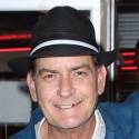 Charlie Sheen Dines On Chicken And Waffles At Roscoe's With Pals