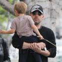 Ben Affleck Grabs Lunch With His Mom And Son Samuel